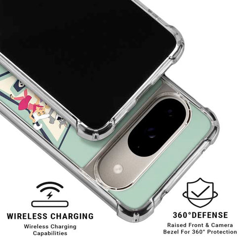 The Jetsons Party Like Its 2099 Google Pixel 10 Clear Case